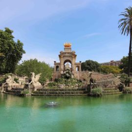 Barcelona na primavera: Parque de la Ciutadella